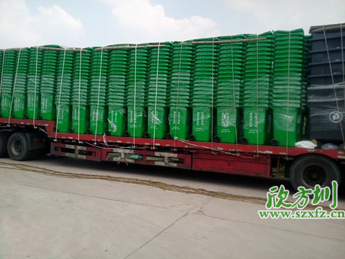欣方圳塑料環保垃圾桶，天津市場銷量倍增